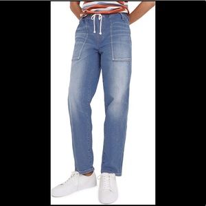NWOT Madewell Relaxed Pull-On Jeans in Betts Wash